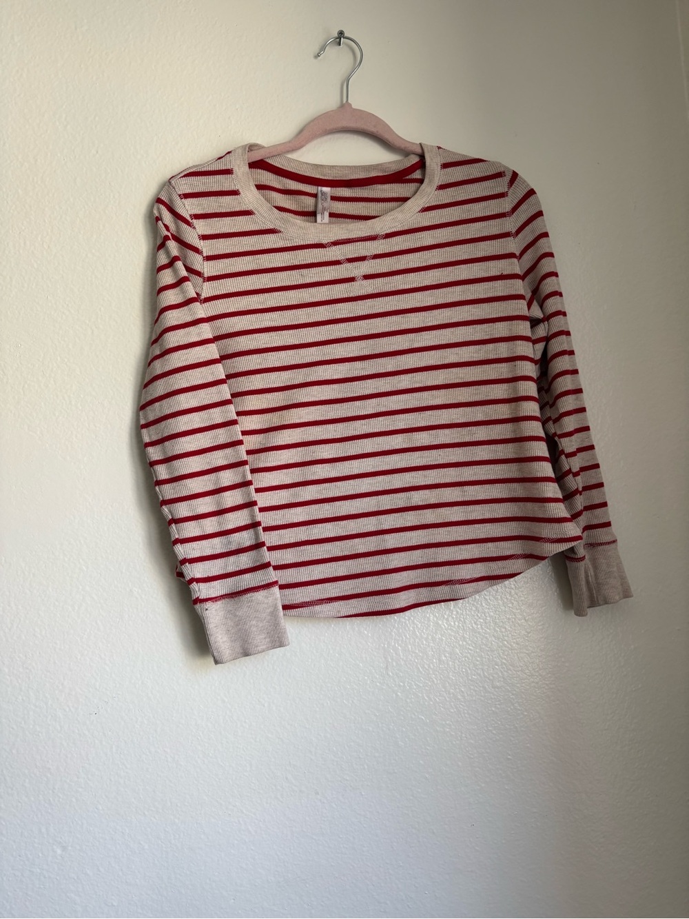Kids Red Stripe Long-Sleeve Top - Unbranded